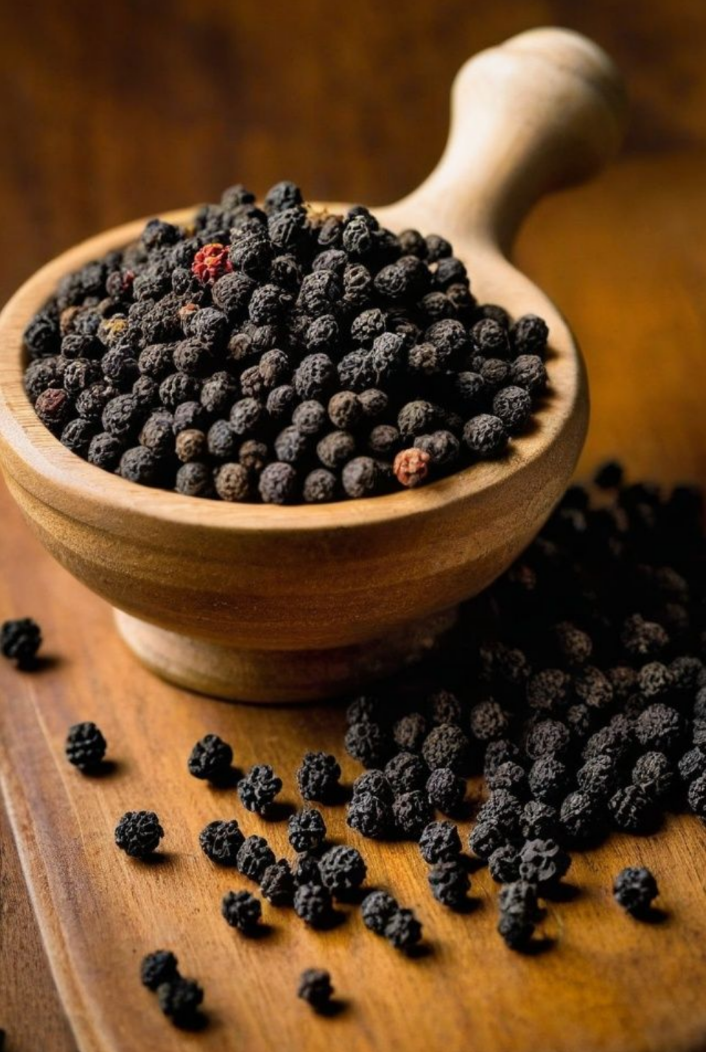 Black Pepper Whole – Malabar (500 gm)